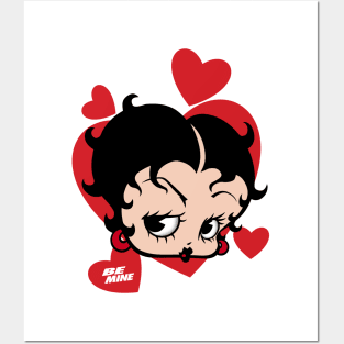 BETTY BOOP - Hearts Posters and Art